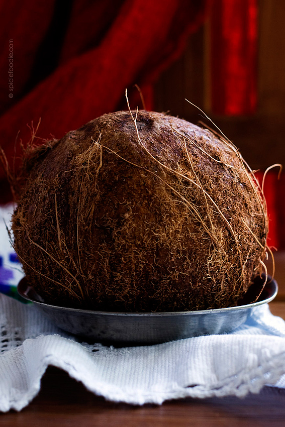 Mexican Coconut by @SpicieFoodie | #mexico #fruit #coconut #maturecoconut