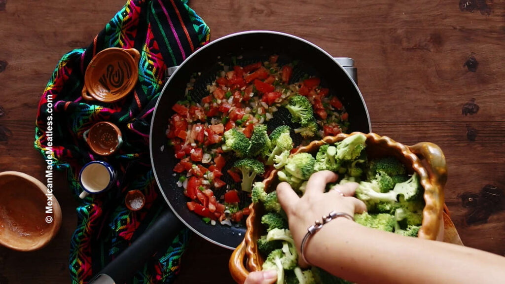 How to make Mexican broccoli. 