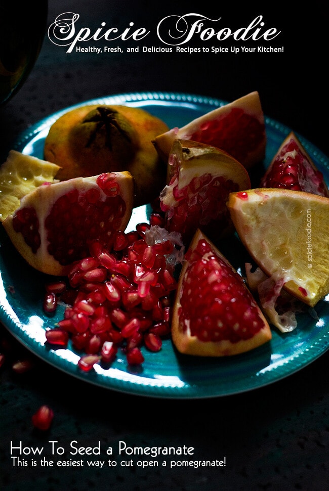 The Easiest Way to Seed a Pomegranate | #pomegranate #howtoseed
