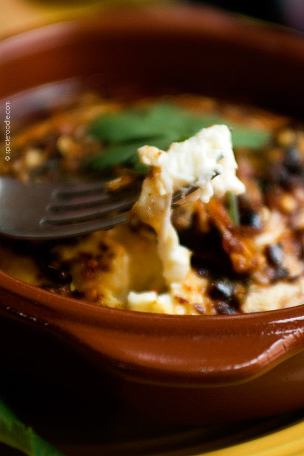 Baked Panela Cheese with Herbs and Pepper Flakes| #mexican #appetiser #glutenfree