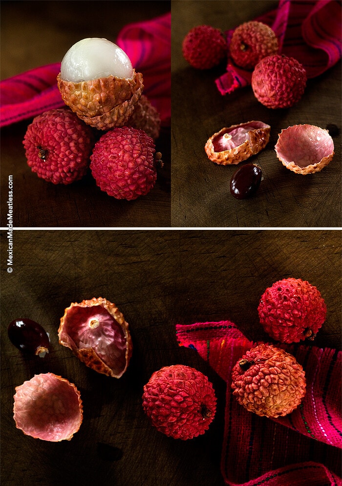 Did you know that lychee fruits are also grown and eaten in Mexico? 