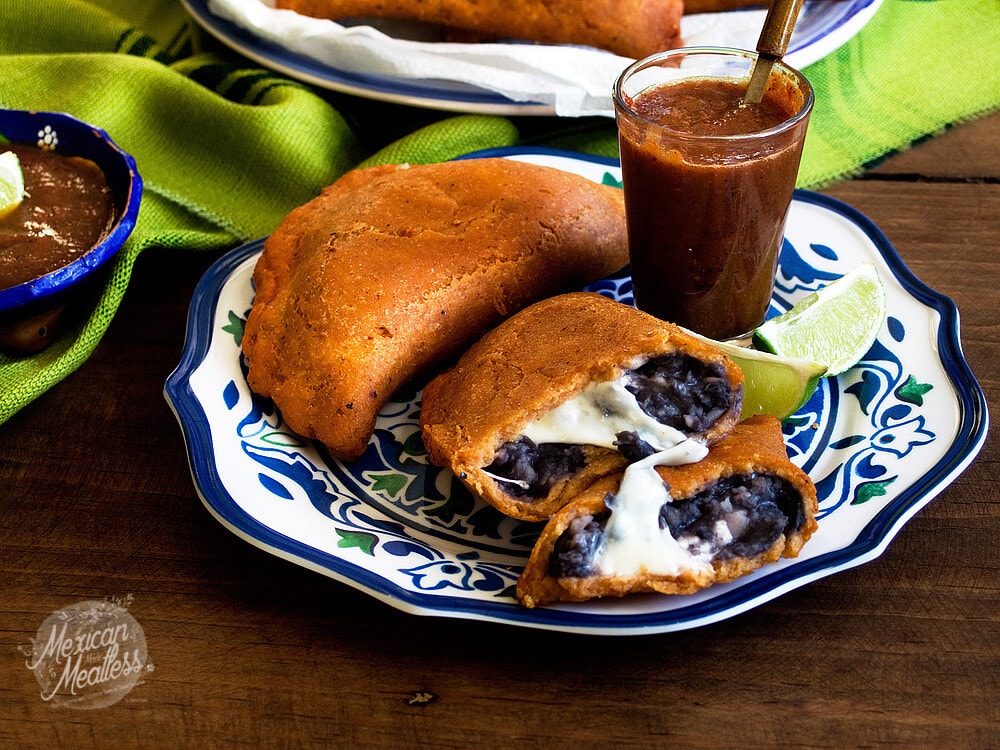 Black Bean and Oaxaca Cheese Empanadas | empanadas de frijoles negros y queso oaxaca
