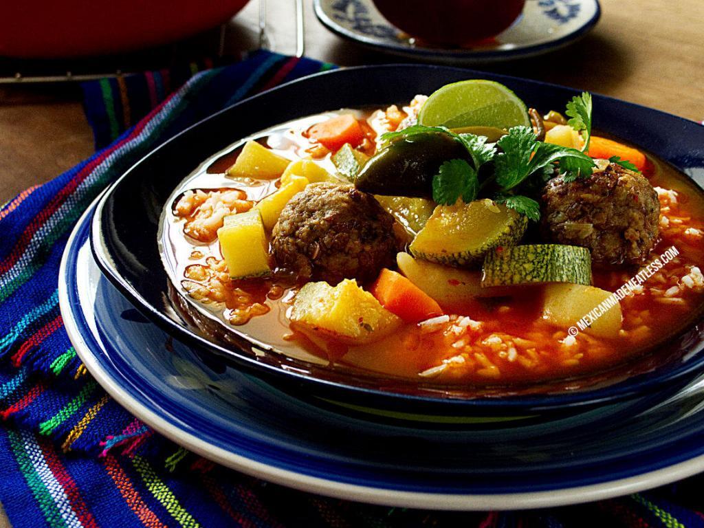 How to Make Mexican Albondigas Soup | Vegetarian & Soy Free (Albondigas en Caldillo)
