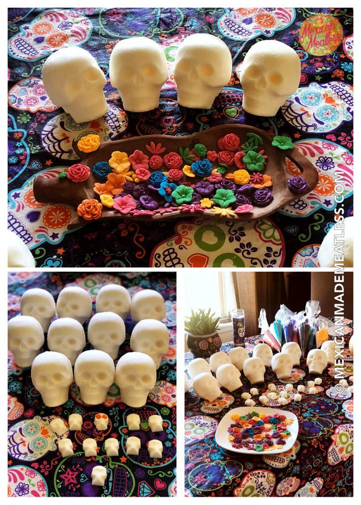 Sugar Skulls For Day Of The Dead | Mexican Made Meatless™