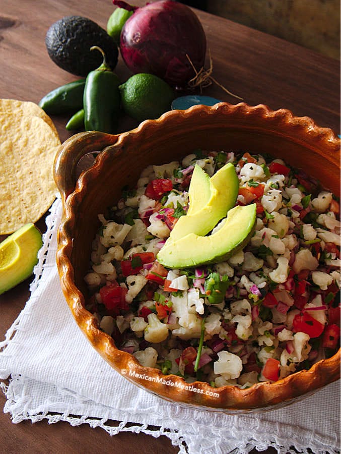 Recipe for no fish ceviche! This recipe is guaranteed to be loved by everyone. 
