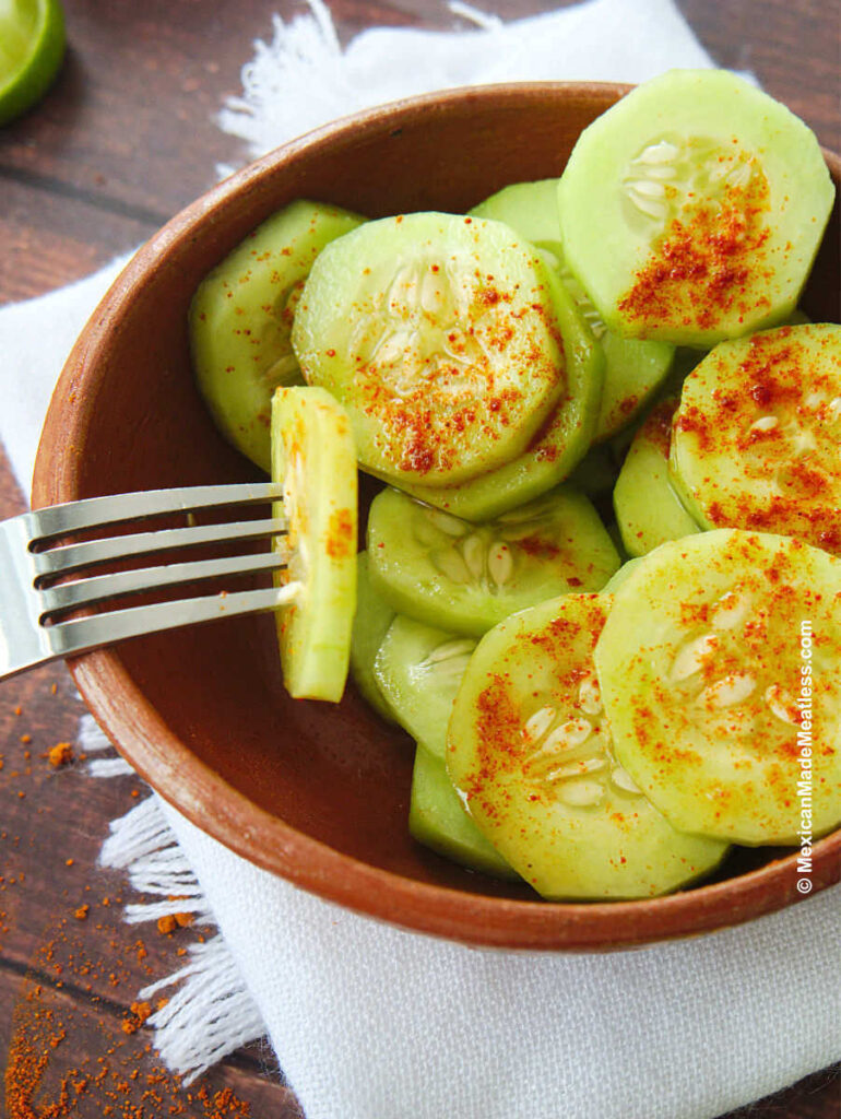 How to Make Mexican Cucumber Snack