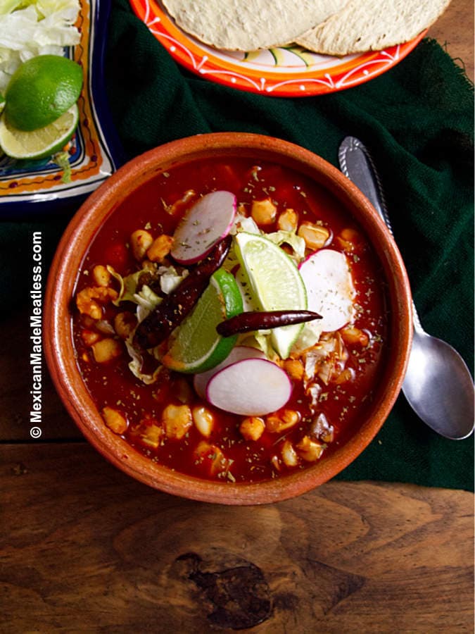 Recipe for Mexican Posole Rojo 
