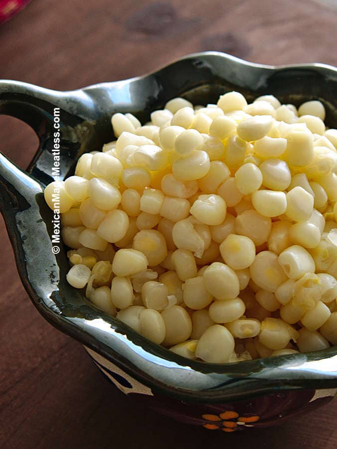 Mexican white corn