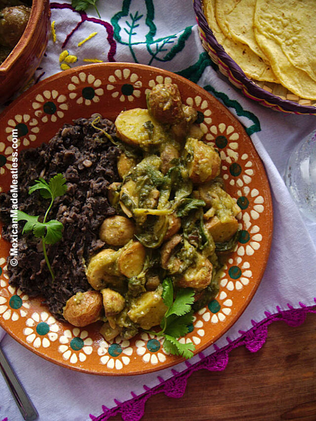 Verdolagas Purslane In Salsa Verde Mexican Made Meatless™ 