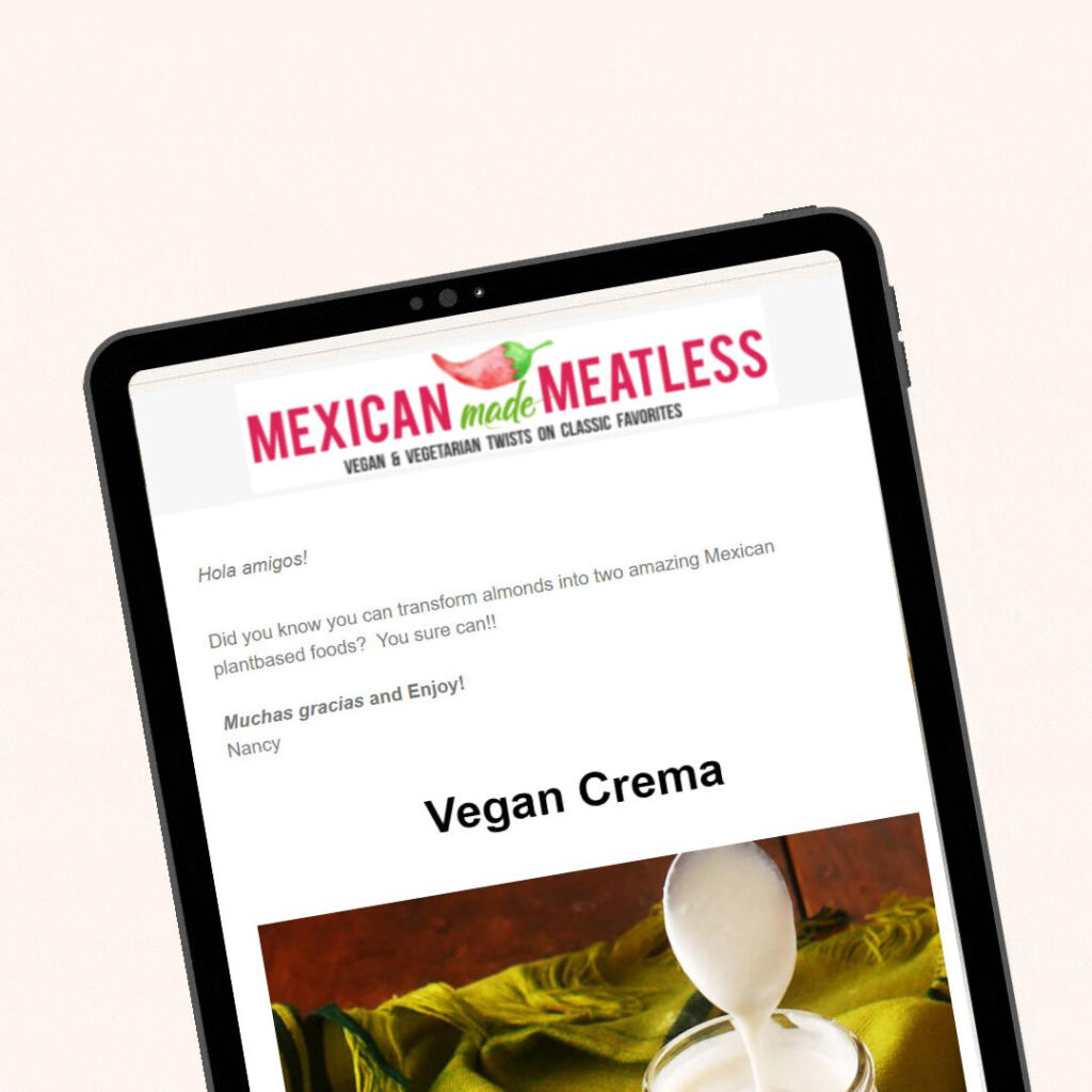 Subscribe to Mexican Made Meatless