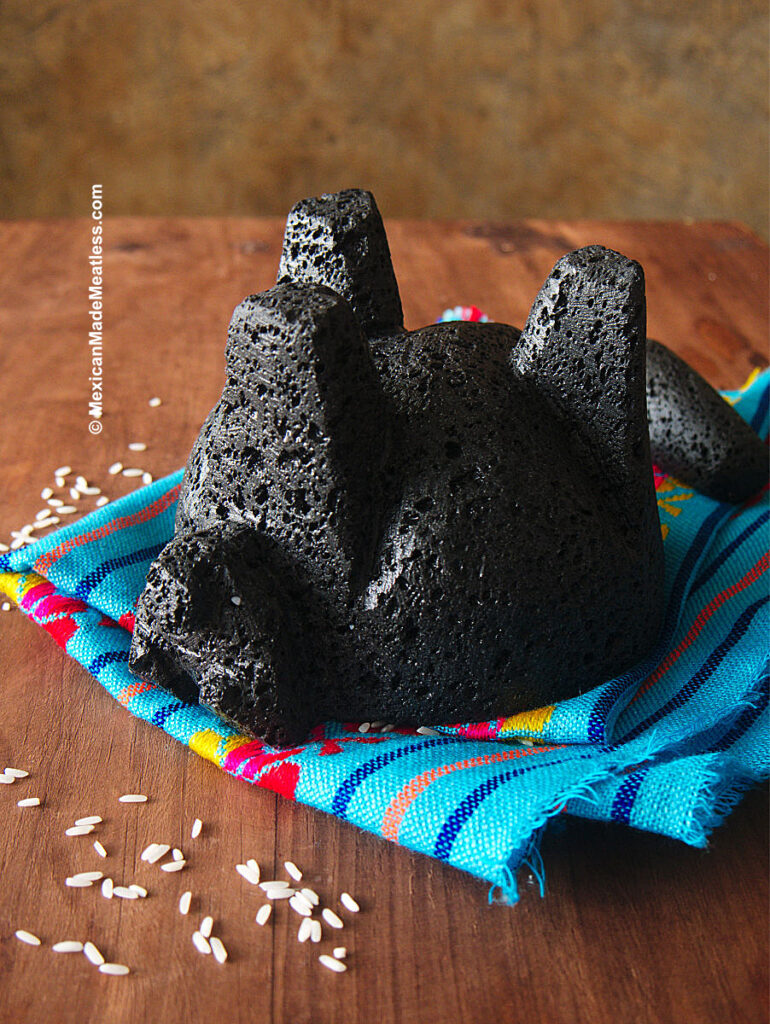 How to dry a molcajete