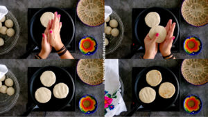 How to Shape Gorditas de Maiz
