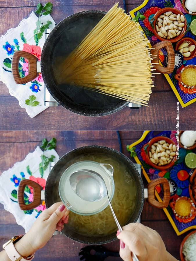 How to  Make Mexican Spaghetti Blanco