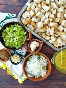 Vegan Mexican Turkey Stuffing Ingredients