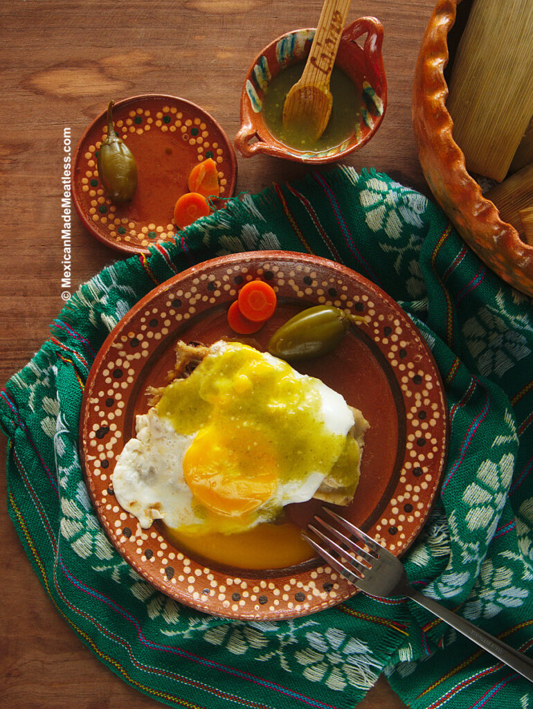 Breakfast Tamales with Eggs
