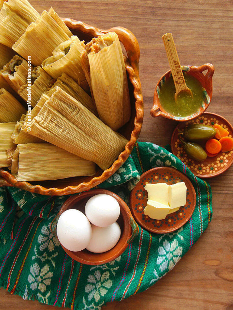 Breakfast Tamales Ingredients