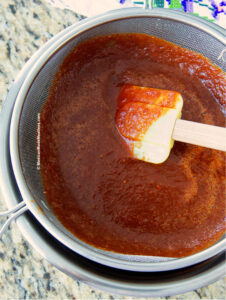 Red Chile Salsa for Tamales