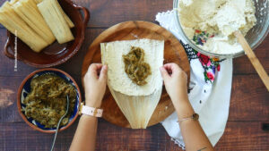 How to Make Tamales Verdes with Jackfruit
