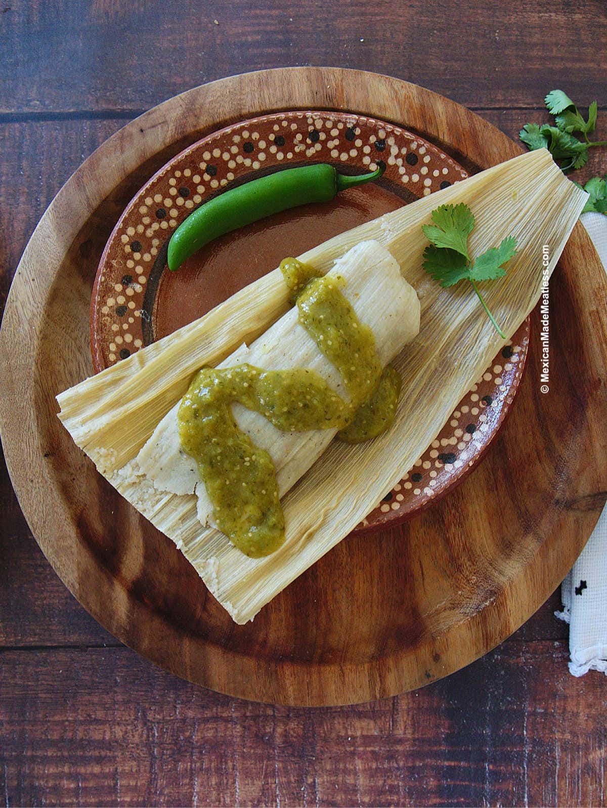 Tamales Verdes Recipe Made Vegan