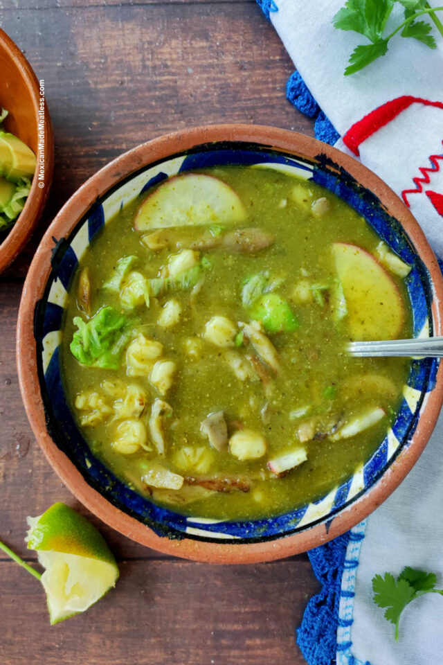 Vegan Pozole Verde Recipe (2 Ways) | Mexican Made Meatless™