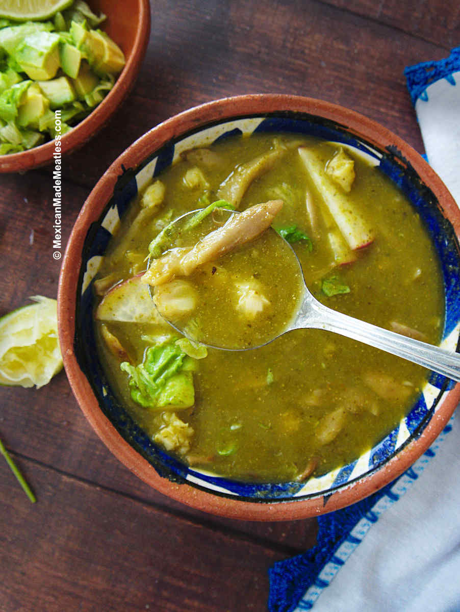 Vegan Pozole Verde Recipe (2 Ways) | Mexican Made Meatless™