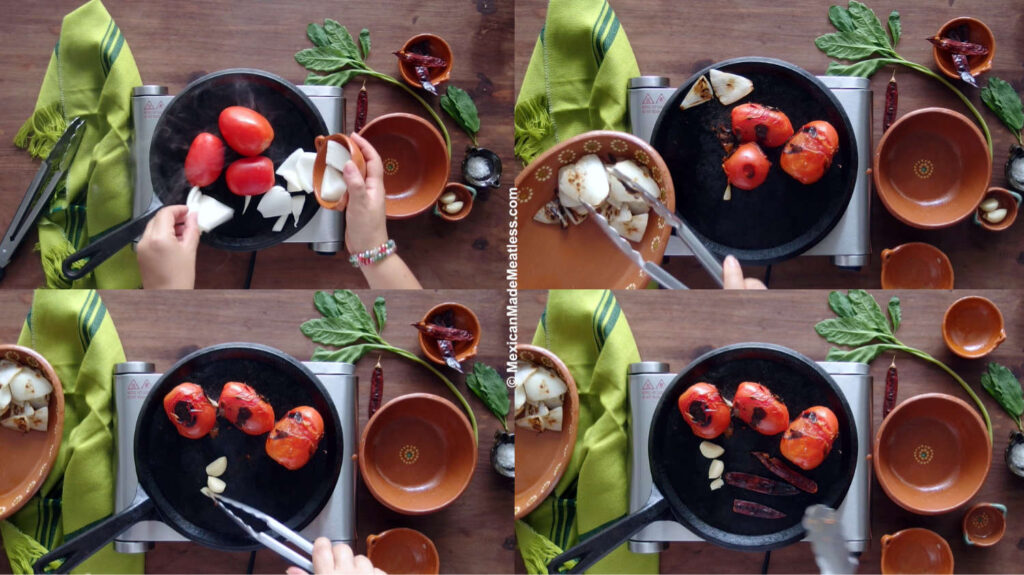 How to Make Tomato Chile de Arbol Salsa