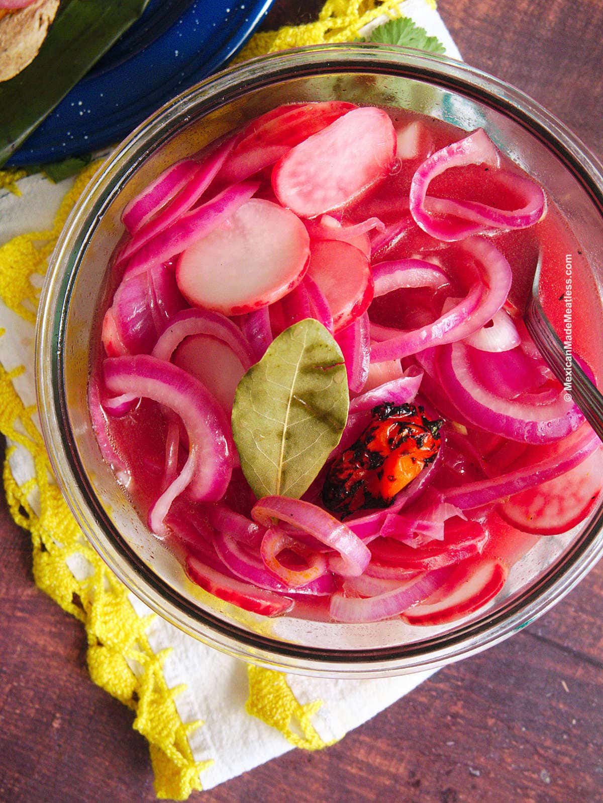 Easy Quick Mexican Pickled Onions Cebollas Curtidas Mexican Made   Mexican Pickled Onions Spicy 